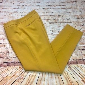 ANNE KLEIN NWOT Yellow Trouser Size 10